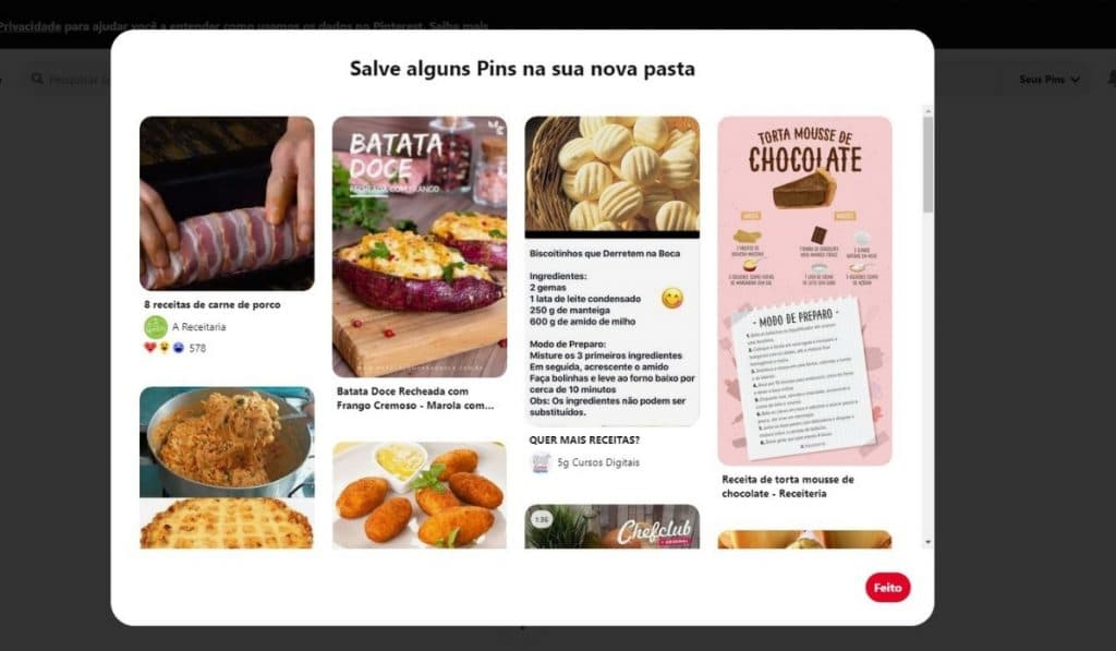 Pasta do pinterest 2