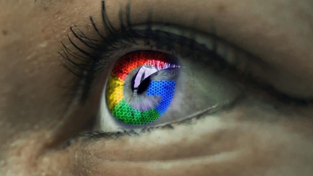 Google ads - olho com logo