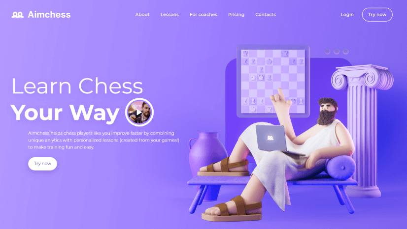 web design - home page clara